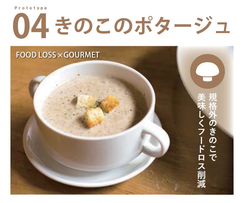 きのこのポタージュ