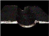 鳥取県産業技術センター貸出機器 形状測定顕微鏡 プリント基板穴断面